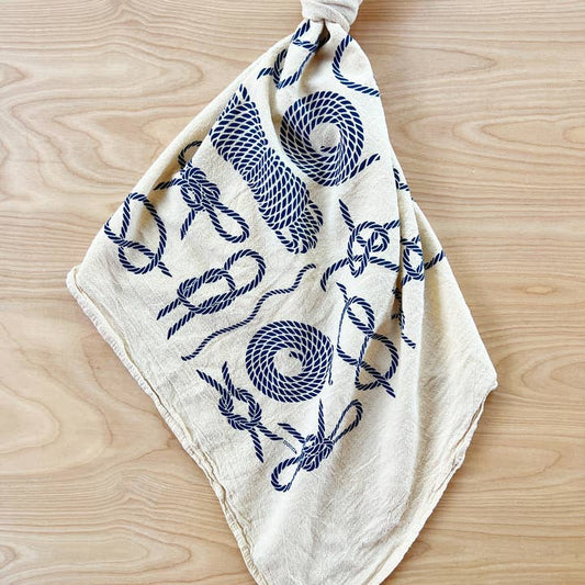 Nautical Knots Tea Towel
