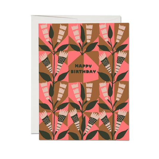 Neapolitan Flowers Greeting Card