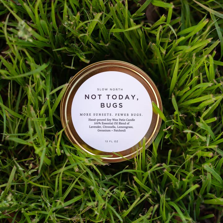 "Not Today, Bugs" Botanical Mosquito Candle