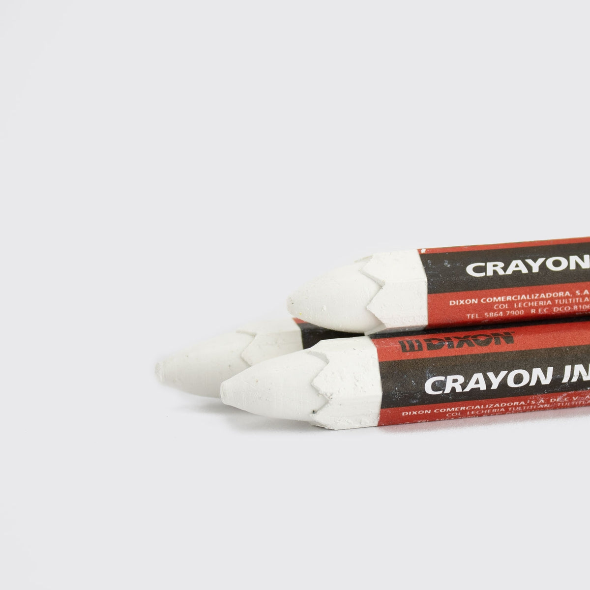 Pressed Crayon : White