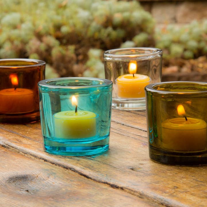 Recycled Glass Votive Candle Holder