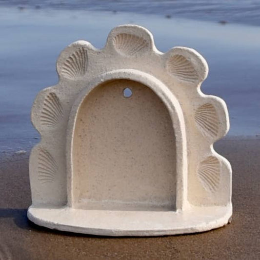Handcrafted Shell Ceramic Grotto/Alter