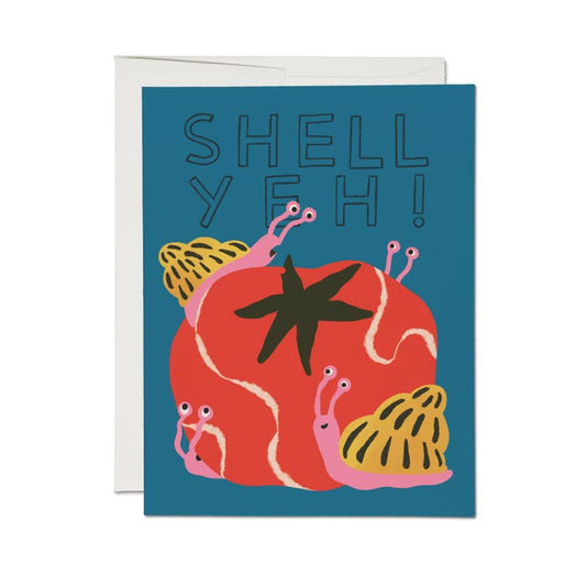 Shell Yeh Greeting Card