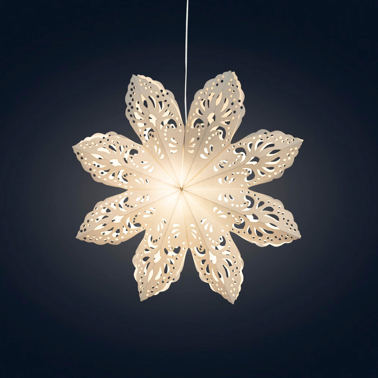 10% OFF: Snowflake Ice Flower, 8"