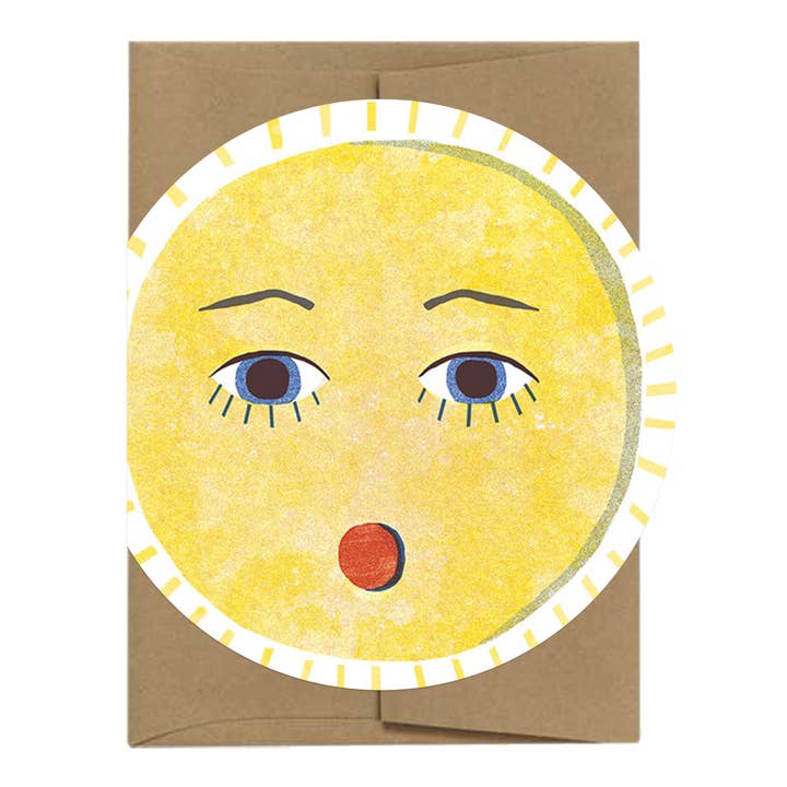 Soleil | Sun - Die Cut Card