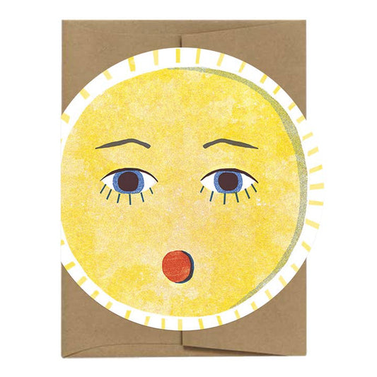 Soleil | Sun - Die Cut Card