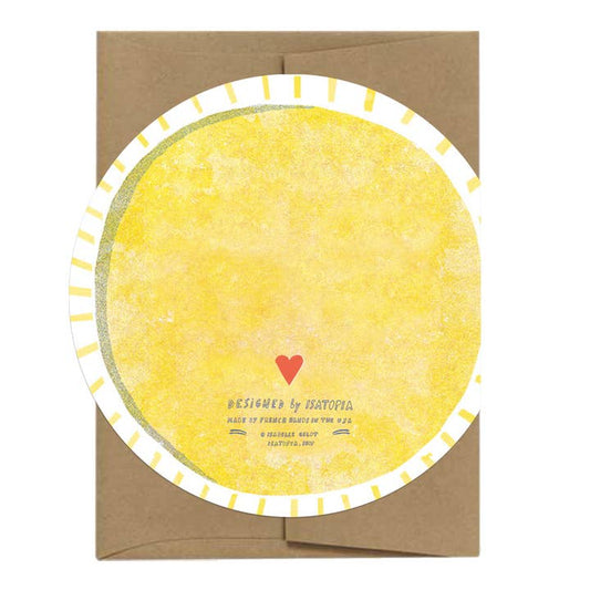 Soleil | Sun - Die Cut Card