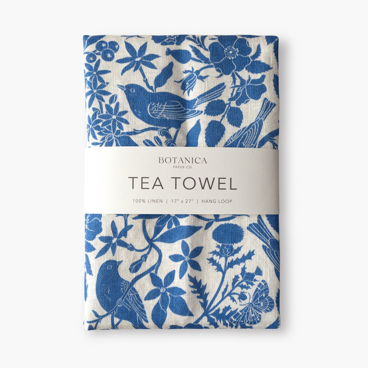 Songbirds | 100% Linen Tea Towel