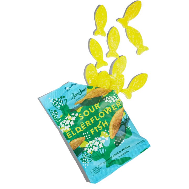 Sour Elderflower Swedish Fish
