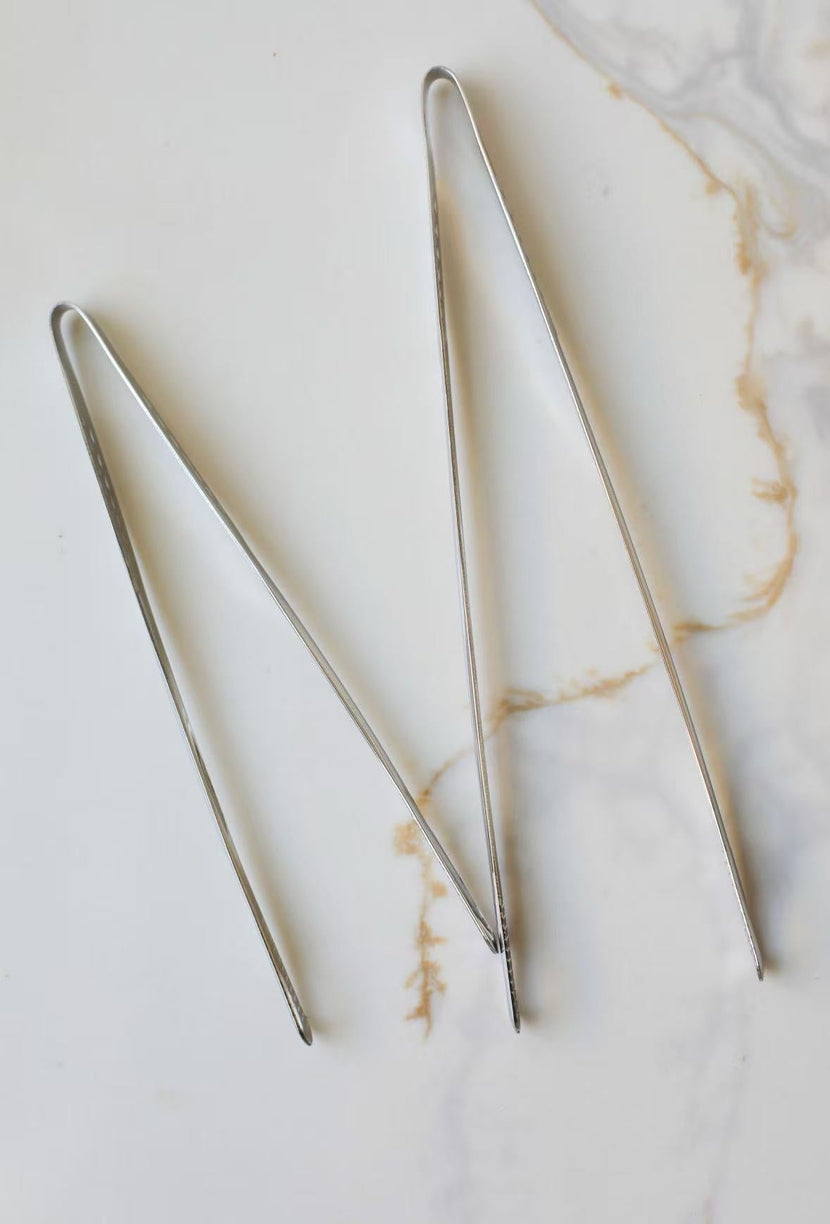 Stainless Steel Non-Slip Tongs, Choose Size
