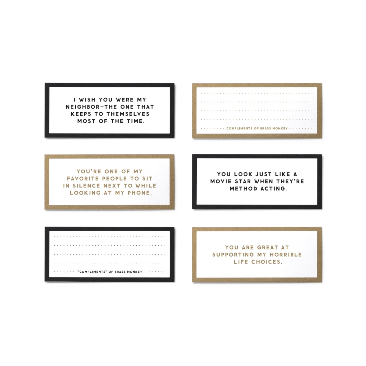 Card Set: Take A Compliment