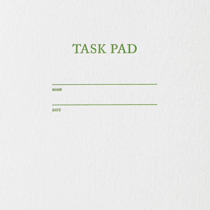 Task Pad Notebook - Courtside