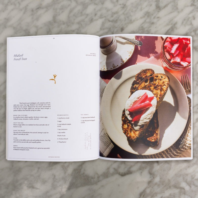 Through Sunday Cookbook Magazine