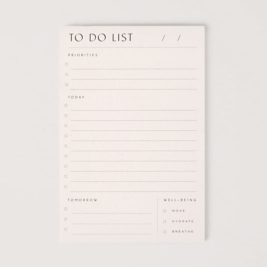 To Do List Pad