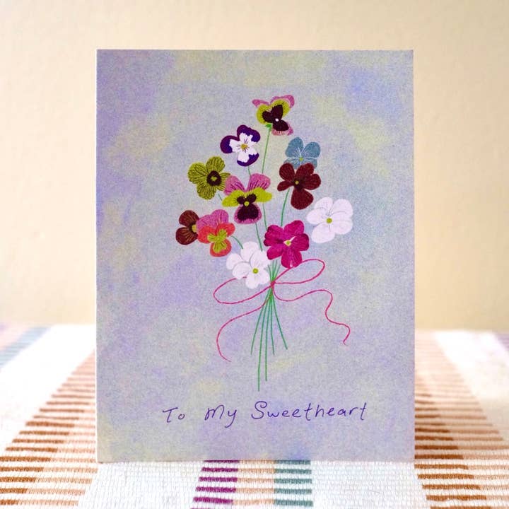 To My Sweetheart Card