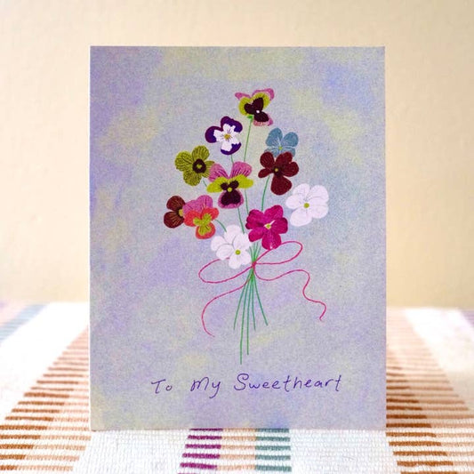 To My Sweetheart Card