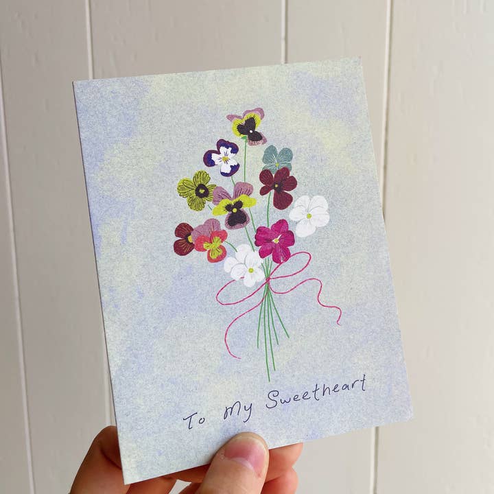 To My Sweetheart Card