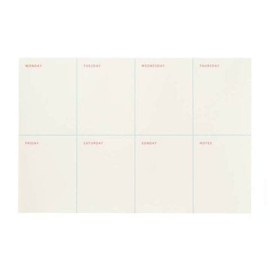 Weekly Notepad