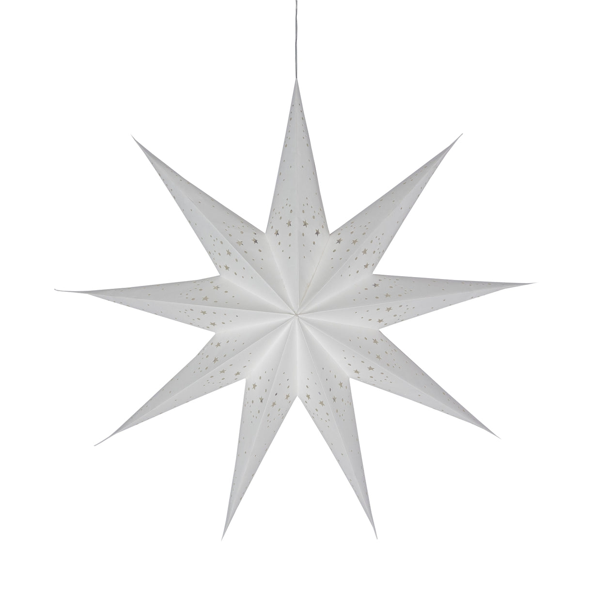 10% OFF: White 9-Point Twinkle Star, 25"