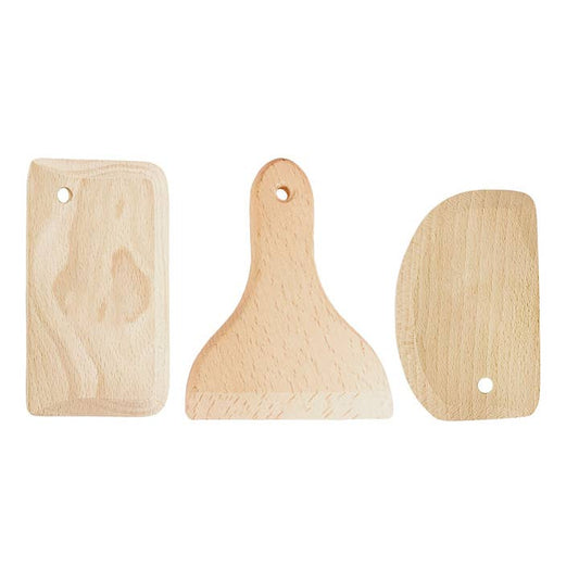 Handcrafted Wooden Dough Tool Set
