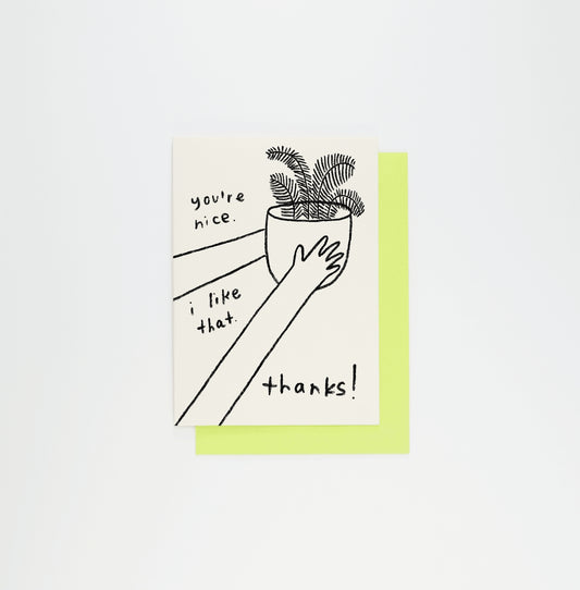 Card: You’re Nice