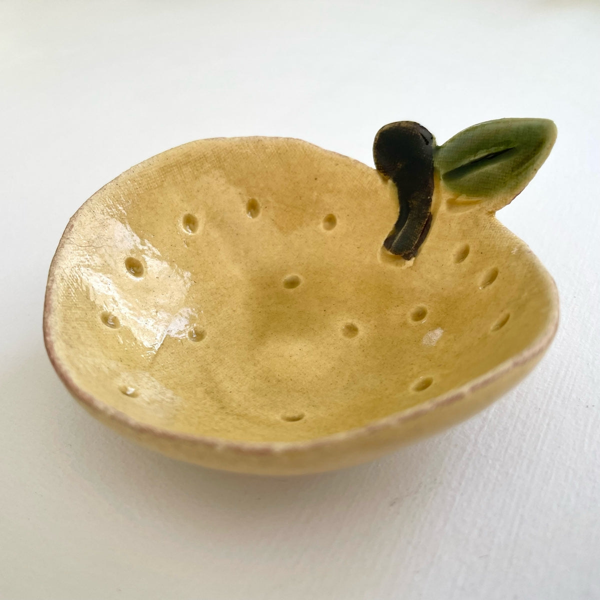 Handmade Ceramic Mini Vegetable and Fruit Dish, Choose