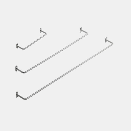 Minimal Zinc Towel Bar