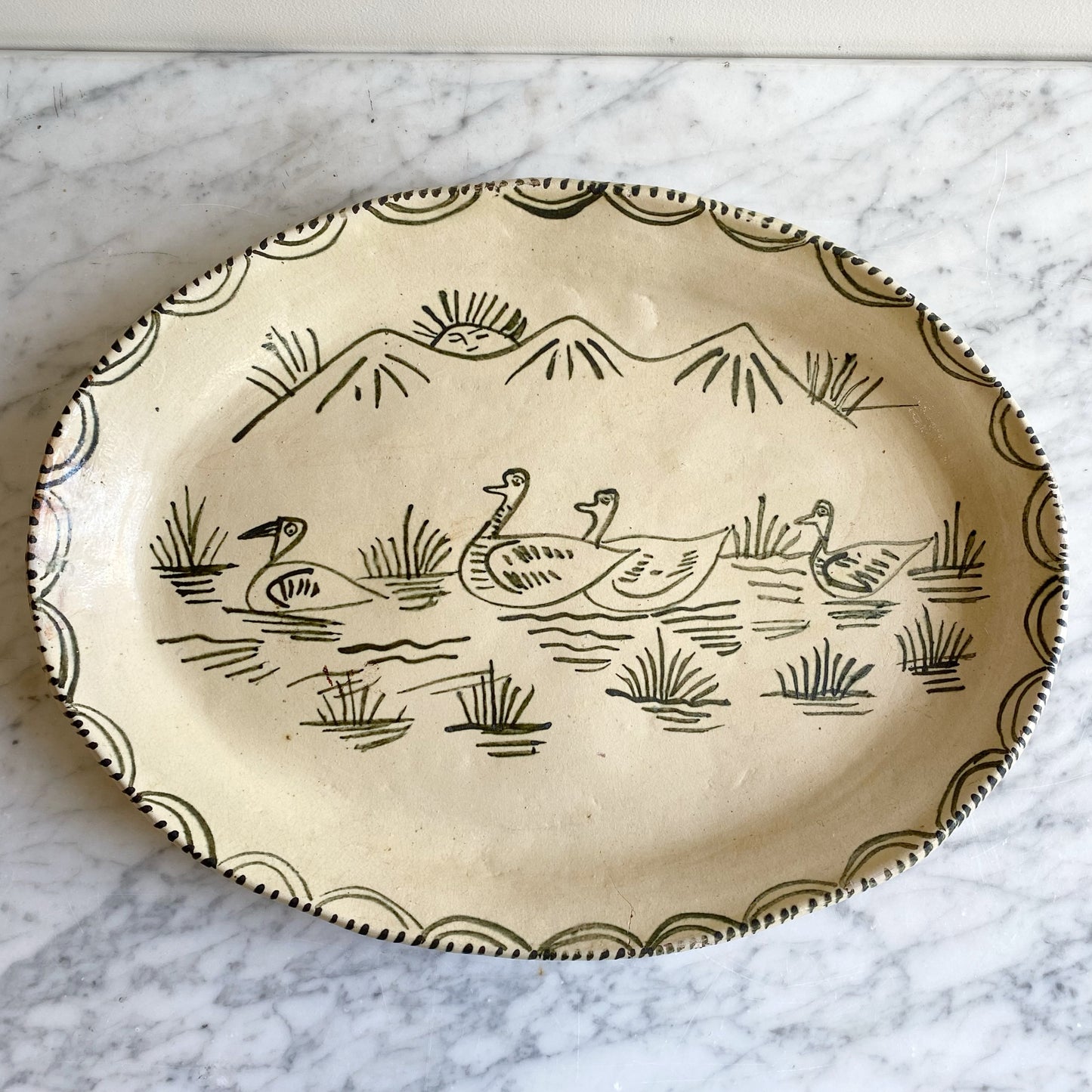 Vintage Hand-painted Dishes, Choose