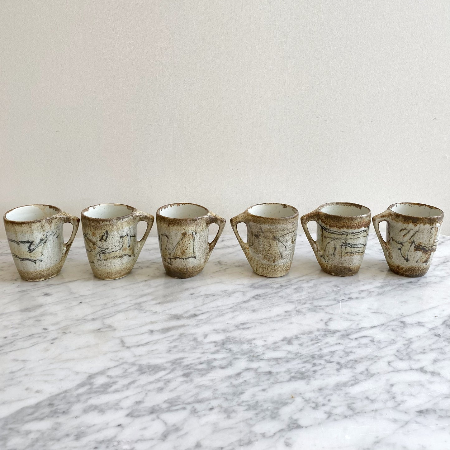 Vintage Ceramic Coffee Set (15-pc)