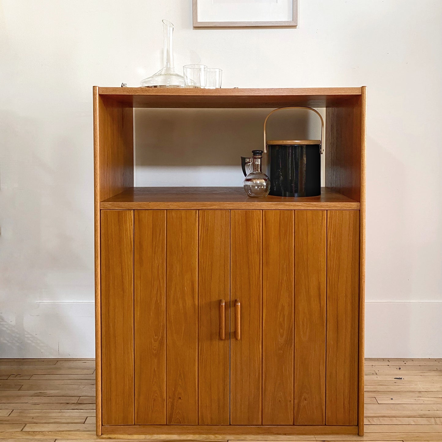 Vintage Teak Storage Cabinet