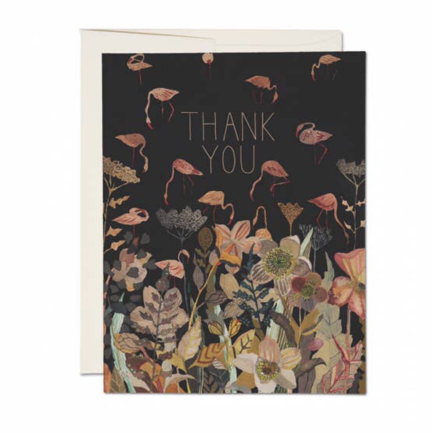 Thank You Flamingos Card