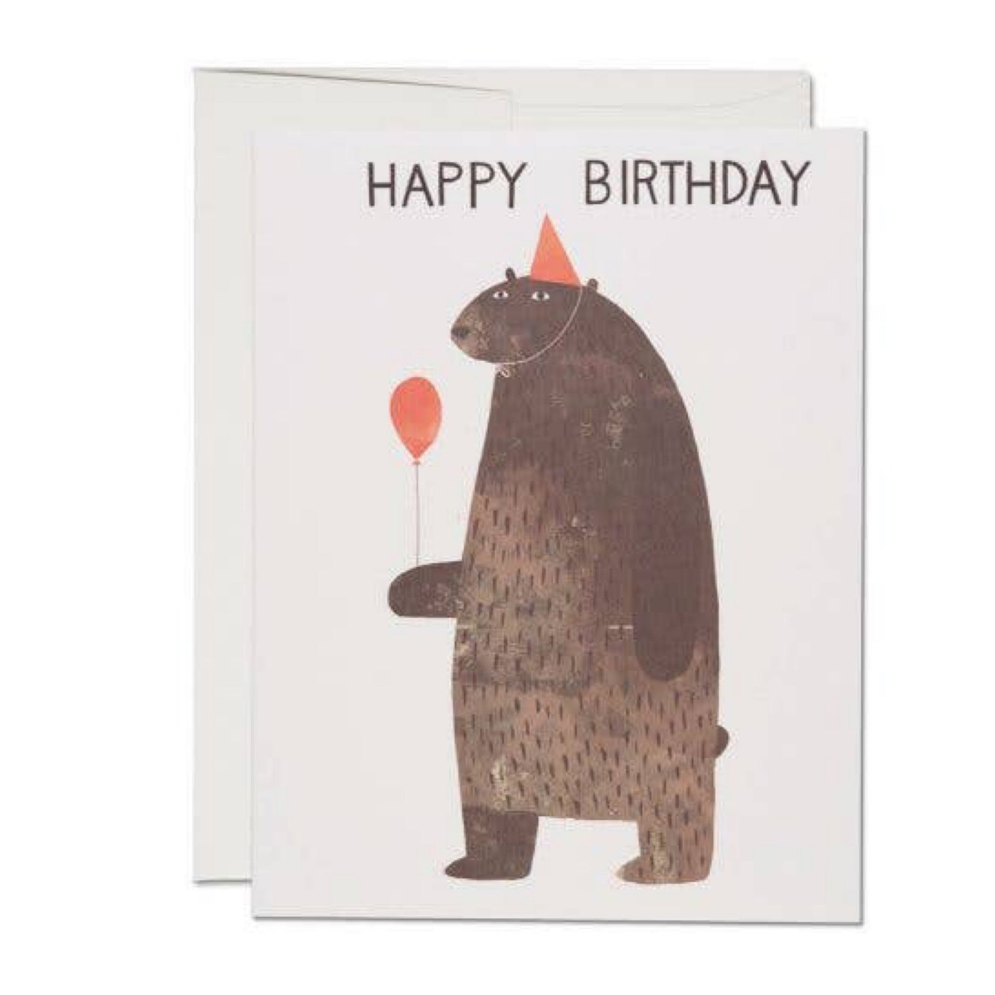 Greeting Card: Happy Birthday Bear
