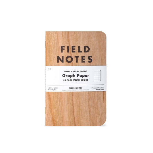 Field Notes, Cherry Wood Memo Books