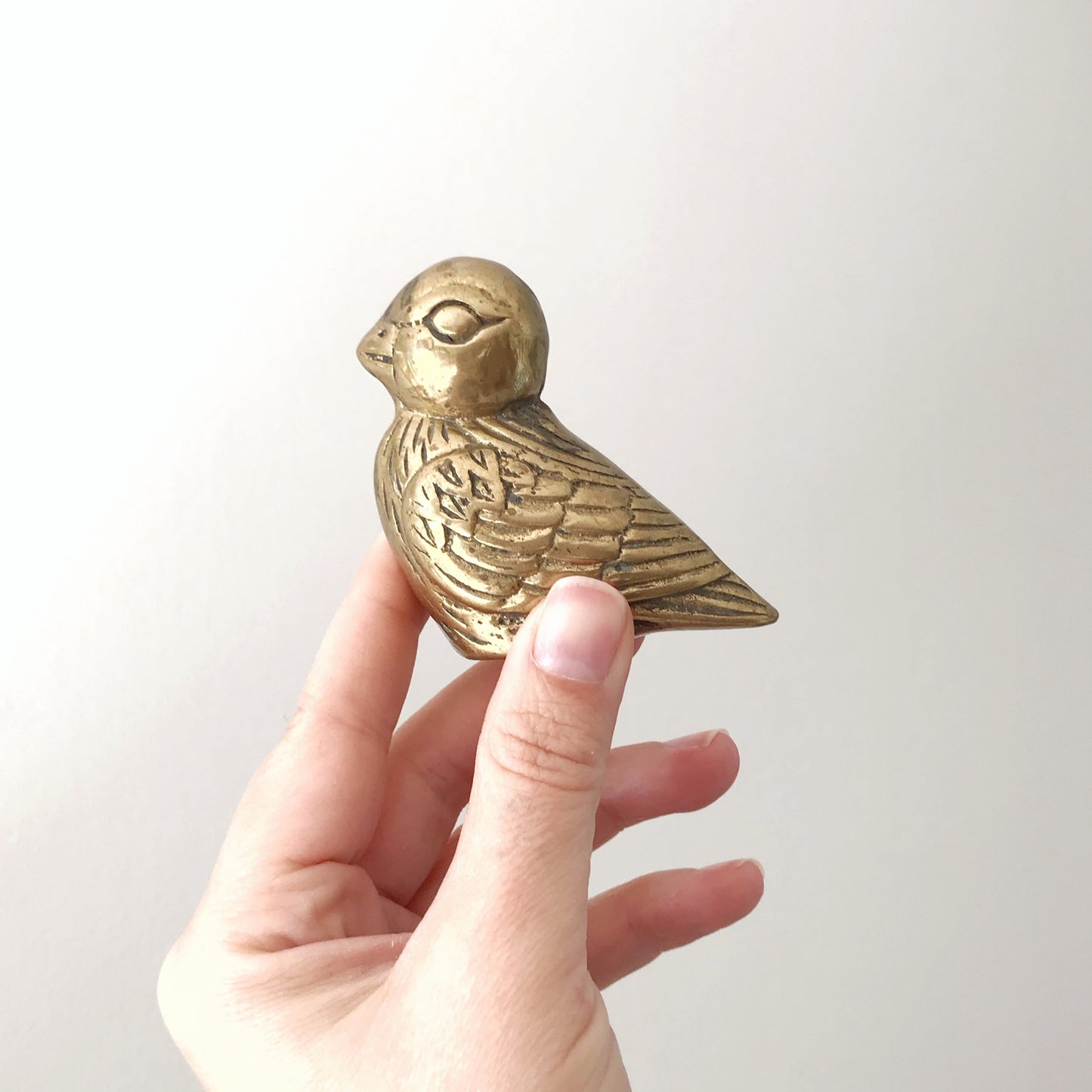 Vintage Brass Bird