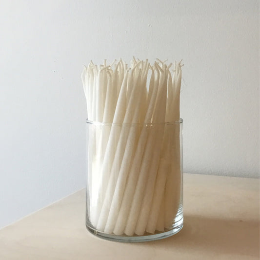 Mini White Taper Candle