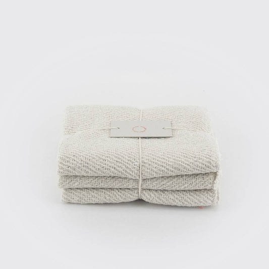 3 Cotton Cloth Hand Towel Set, Choose Style