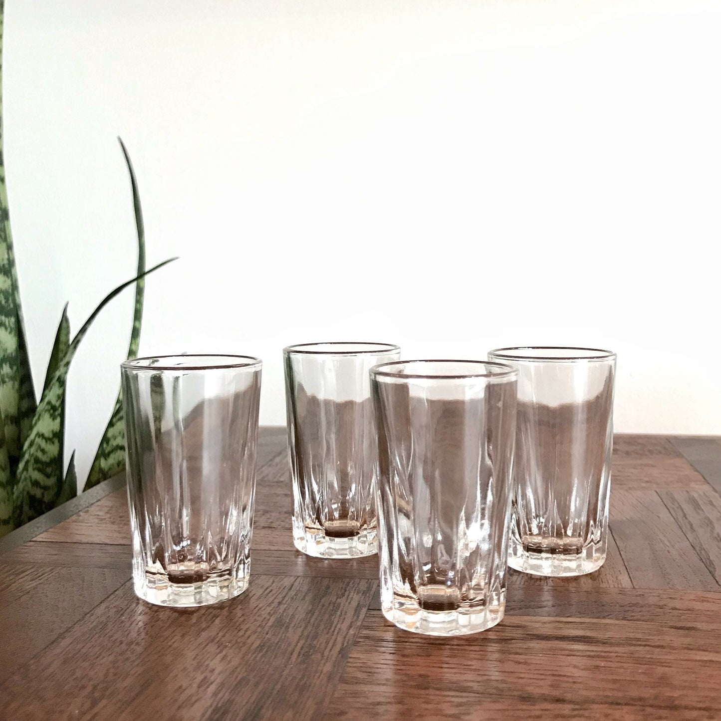 Set of 4 Vintage Shot Glasses