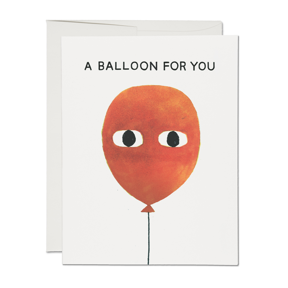 Greeting Card: A Balloon for You