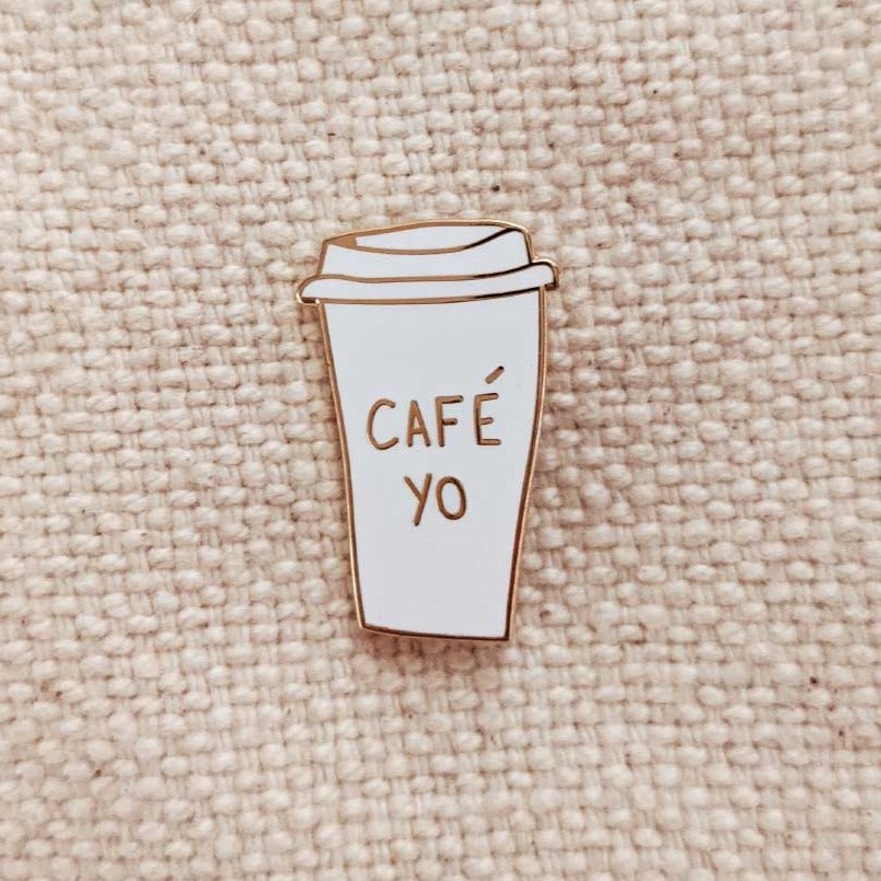 Cafe Yo Enamel Pin