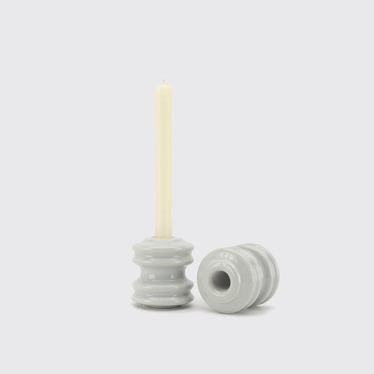 Heavy Porcelain Candle Holder