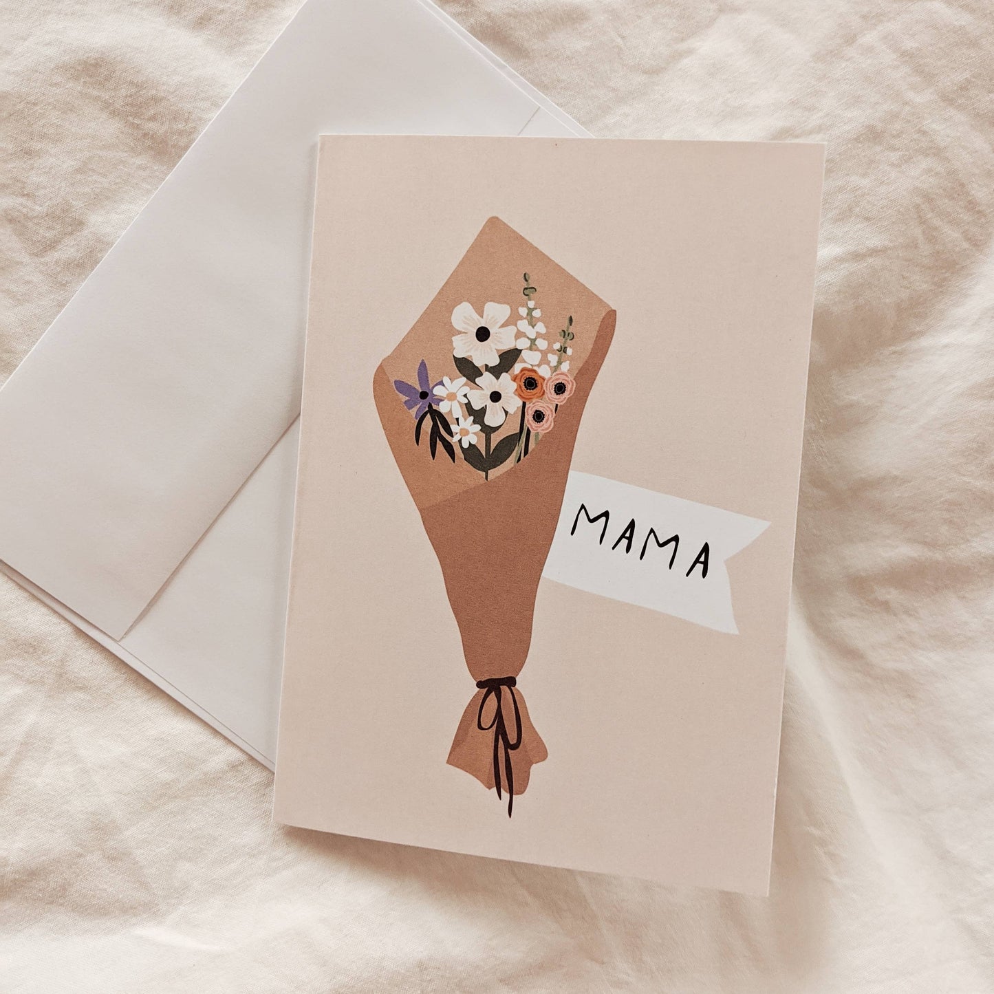 Flowers for Mama Greeting Card