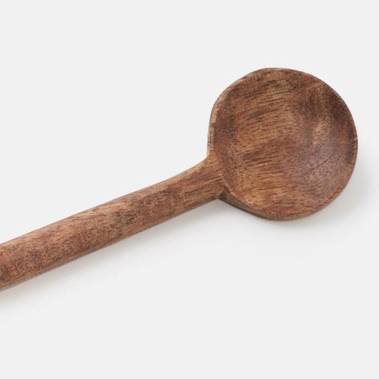 Carved Round Spoon, Mango Wood