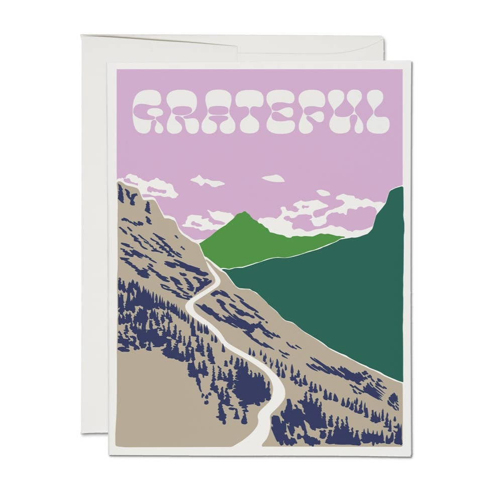 Greeting Card: Gratitude Mountain