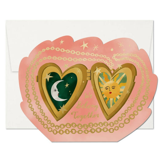 Greeting Card: Locket Love