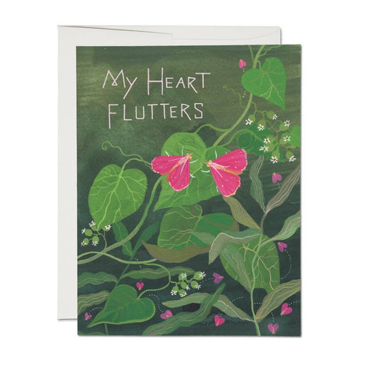 Greeting Card: My Heart Flutters