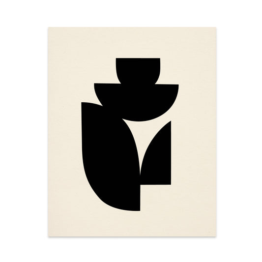 "Silhouette No. 1" Art Print (8 x 10)