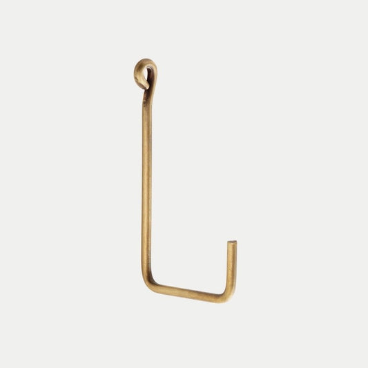 Simple Single Brass Hook (S)