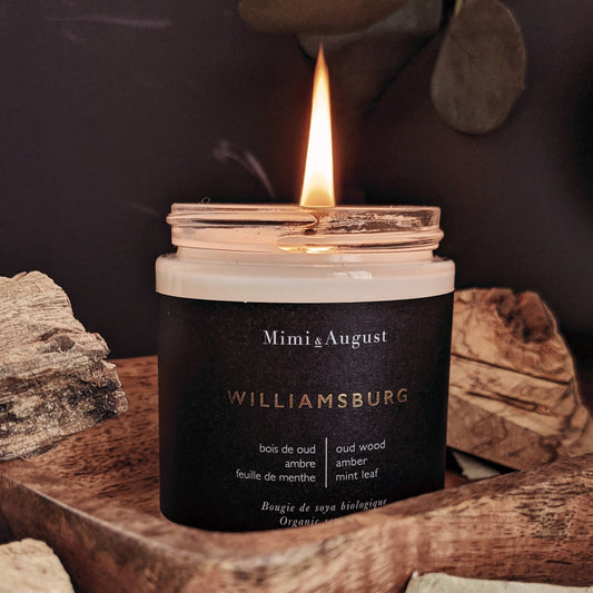 Williamsburg Minimal Organic Soy Candle, 4 oz