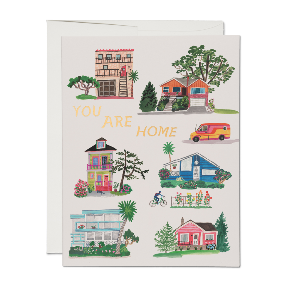 Greeting Card: You Are Home