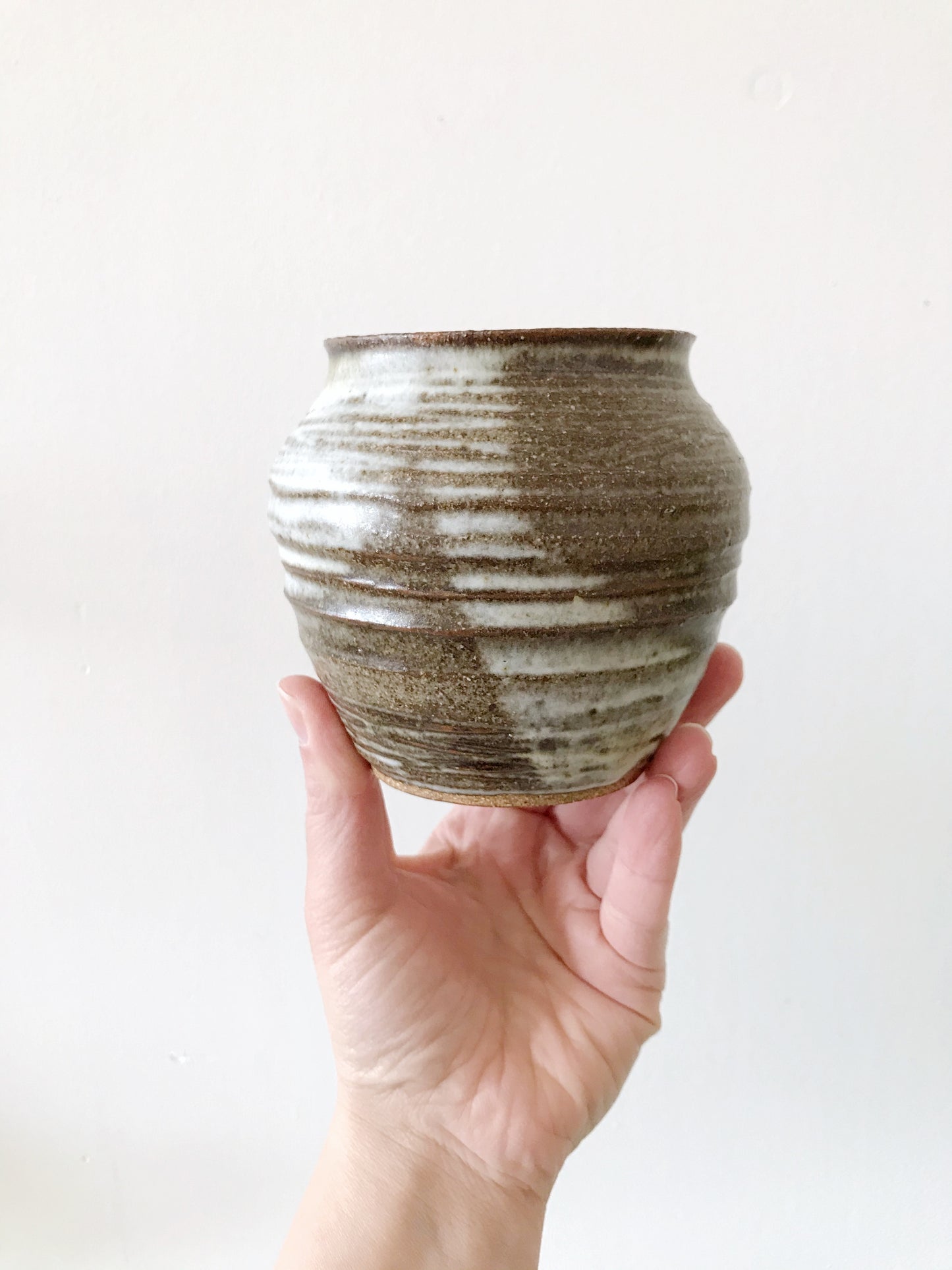 Studio Pottery Stoneware Vase